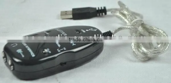 1.5 Meters Durable USB Guitar Recording Equipment For Monitoring With ACtive Monitor Speaker UGC01