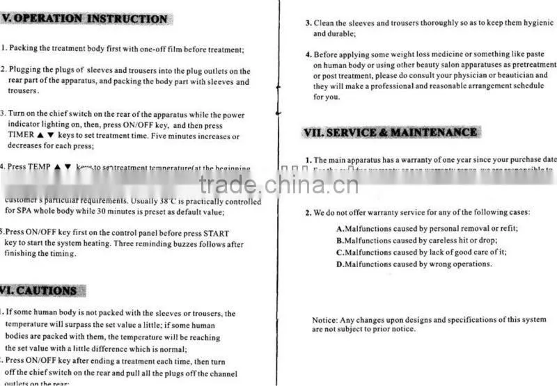 2013 Guangzhou new far infrared slimming blanket beauty machine
