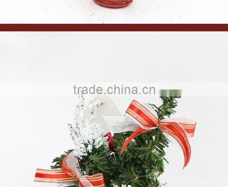 Christmas Tree &Accessories Red Mini Navidad Decoration