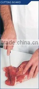 Food safe UHMW-PE plastic cutting board