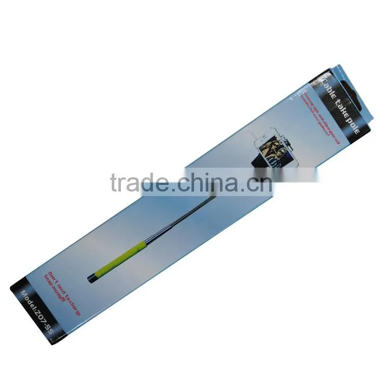 Promotional gift selfie Smart Phone Wire Selfie Stick with CE, RoHS QC11