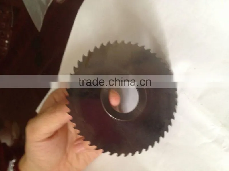 Solid tungsten carbide blades for cutting tin