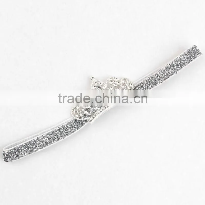 Hot sale girls crown hair accessories fashion european hairbands sequined children headwear wholesale