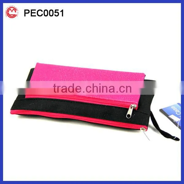 Black and Pink Student sublimation pencil case