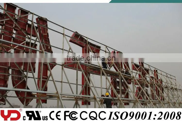 YD led sign advertising CE CQC FCC UL