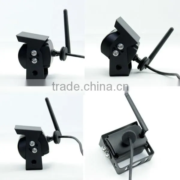 DW-7001-4 7inch digital signal wireless camera system with DVR recording, QUAD function, provide stable, confidential signal