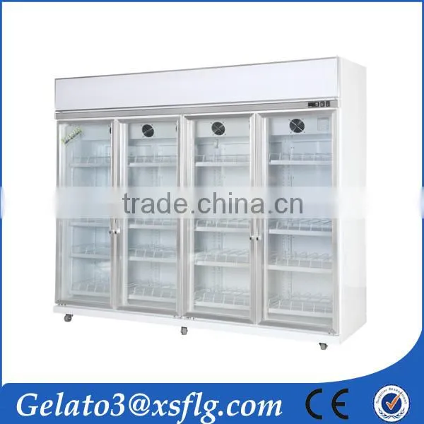 Freezer showcase machine supermarket display