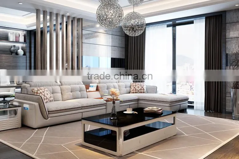 Modern living room furniture sectional sofa new design hot sale sofa by Foshan AET-872
