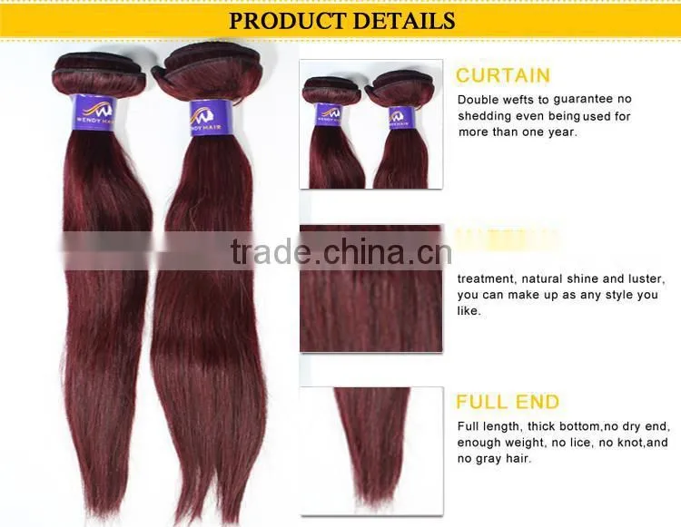 Straight 100 percent malaysian remy human hair price low for sale