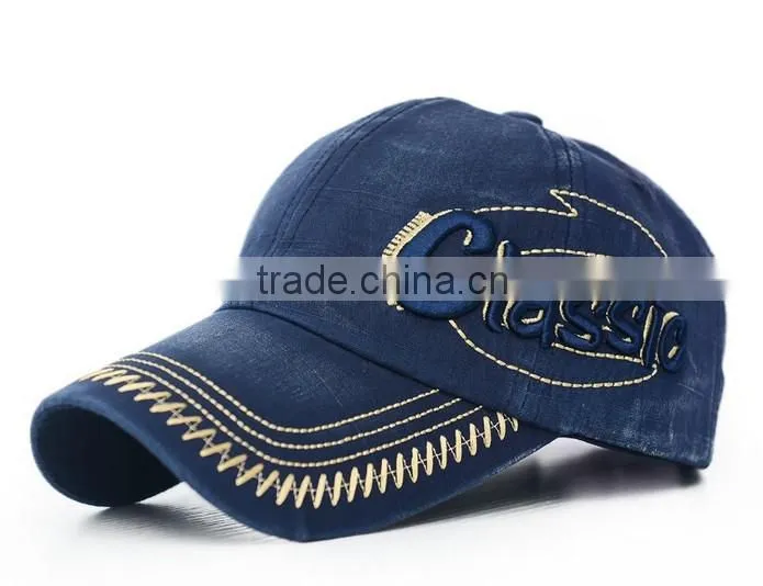 High quality 2016 Spring 100% Cotton Baseball Hat