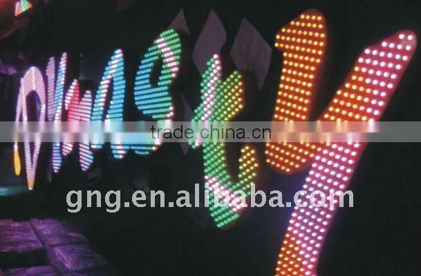 IP67 led pixel disply ,0.3w digital rgb led pixel light outdoor