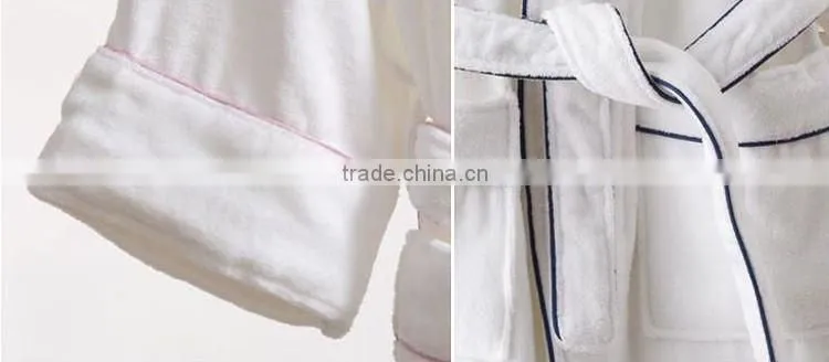 100% cotton thickening abric cut pile cotton bathrobes for children