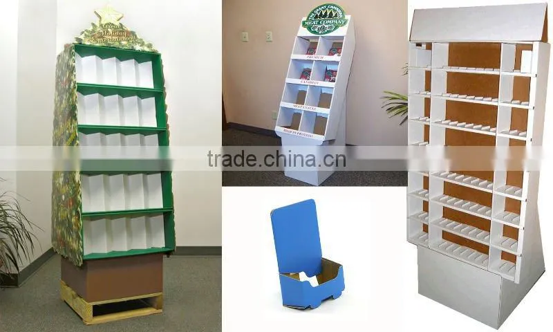 2011new style cardboard display