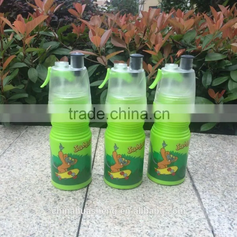 550ml PE Sport Bottle with Spray Head
