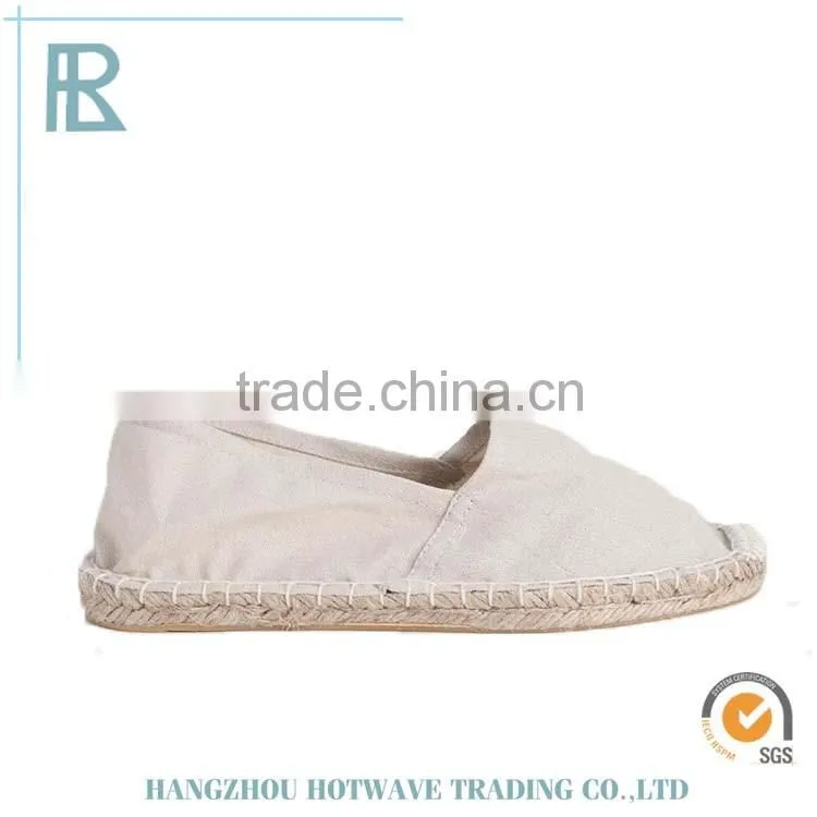 Environmental Protected designer flat espadrilles