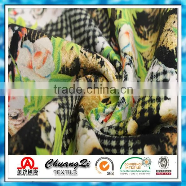 New Design Fashion100% Printed Fabric Cotton Sateen Fabric