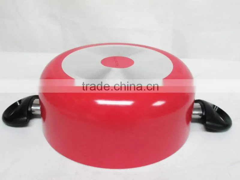 Easy cook red color casserole with bakelite handle MSF-6641