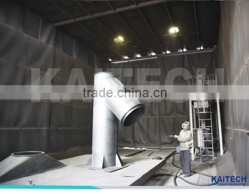 sand peening booth/shot peening room