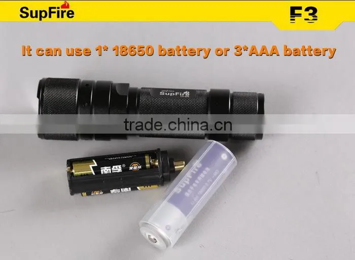 2014 hot sale 3wrechargeable camping outdoor zoom tactical led flashlight