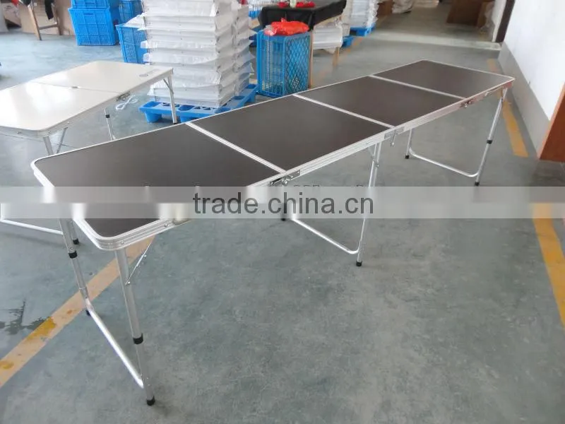 aluminum 8ft folding beer pong table
