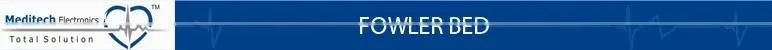 Heavy Duty Fowler Hospital Bed Equipment for Critical Care