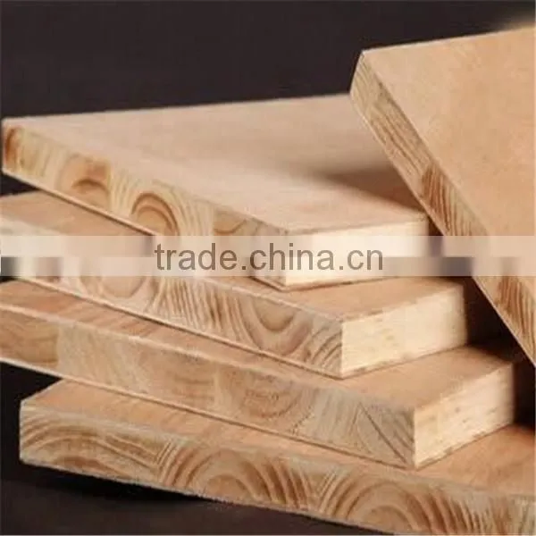 Natural Wood Veneers Faced Blockboard