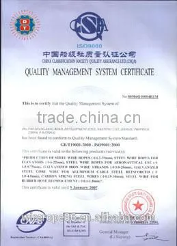 hot sale ungalvanized Steel Wire Rope