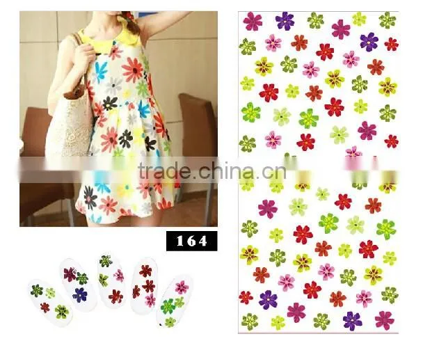 Colourful Gel Nail Art Nail Sticker Supplier Nail Wraps