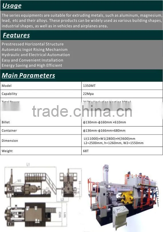 Equipment Production Of Aluminum Profiles