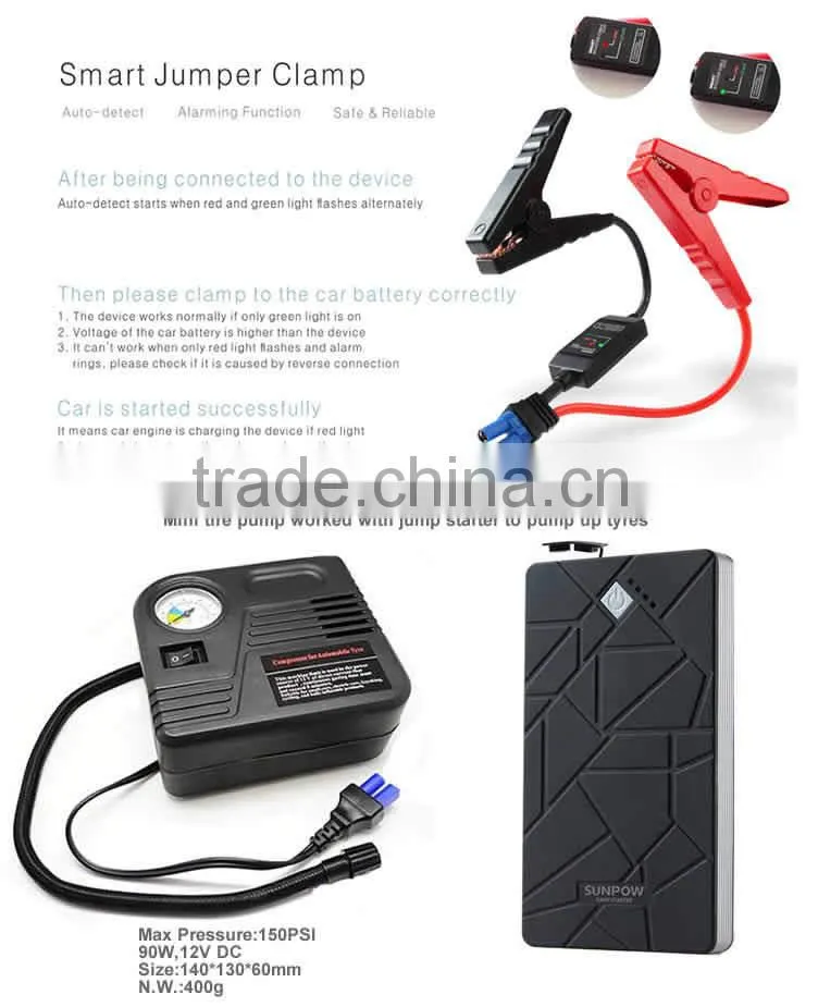 SUNPOW hot sale mini auto engine starter