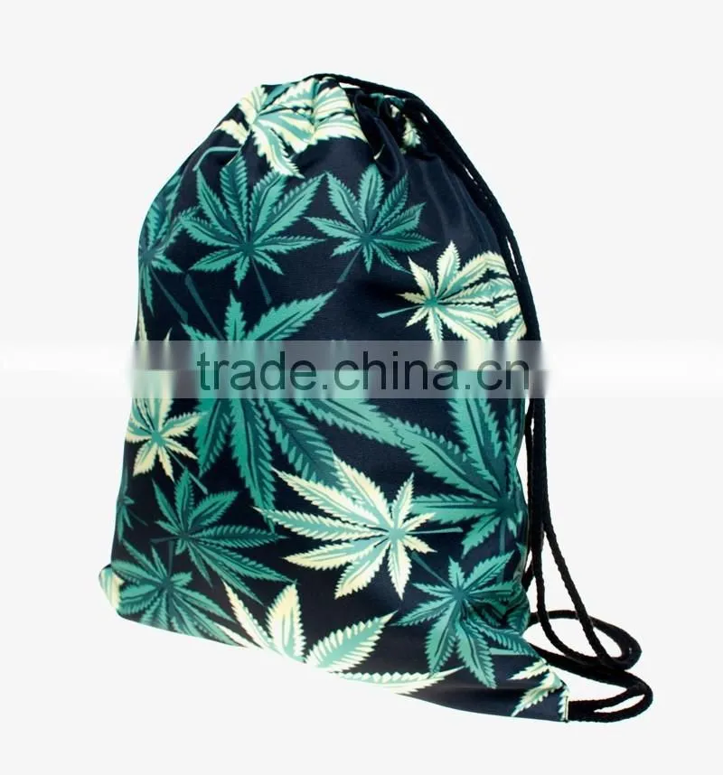 Digital Printing nylon fabric shopping bags,backpack ,drawstring bag ,CMYK printing