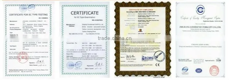 China wholesale 1.5ton LP Gas engine Forklift Trucks for sale