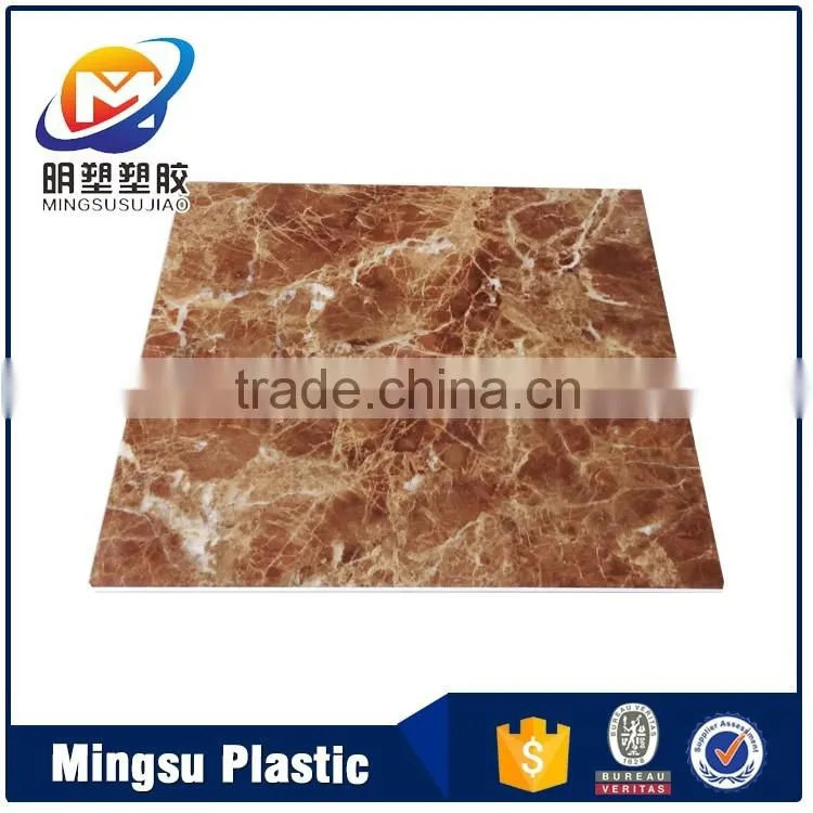 Indoor decoration PVC wall panels with different designs