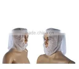 Sky blue disposable nonwoven surgical head cover