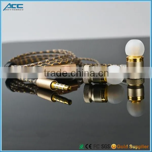 Top Quality Different Color Clear Bass 3.5mm In-ear Headset Music Stereo Earphone