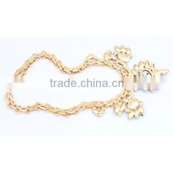 Alibaba china supplier chunky fashion necklace