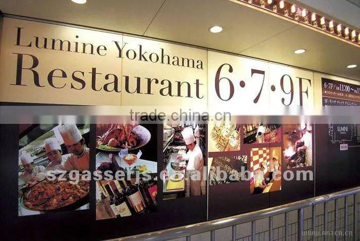 Custom good quality indoor poster decorative indoor banners wall banners