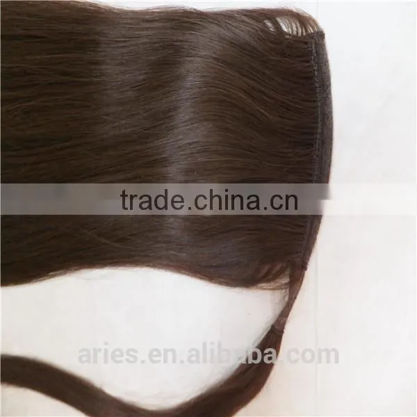 Cheap Natural Wavy Hair 100% Remy Human Hair Drawstring Ponytail