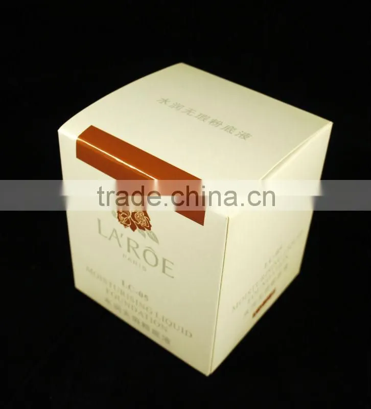Custom cosmetics paper box
