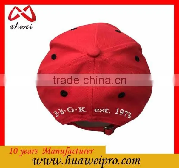 High-end 3 D embroidery baseball cap of the atmosphere