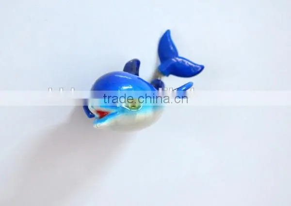 3.5 inch High Quality Ocean Gife Spring Dolphin Fridge Magnets