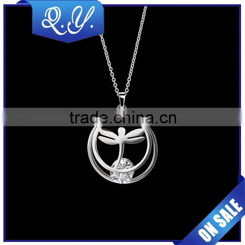 Simple stainless steel chain necklace pendant necklace jewelry