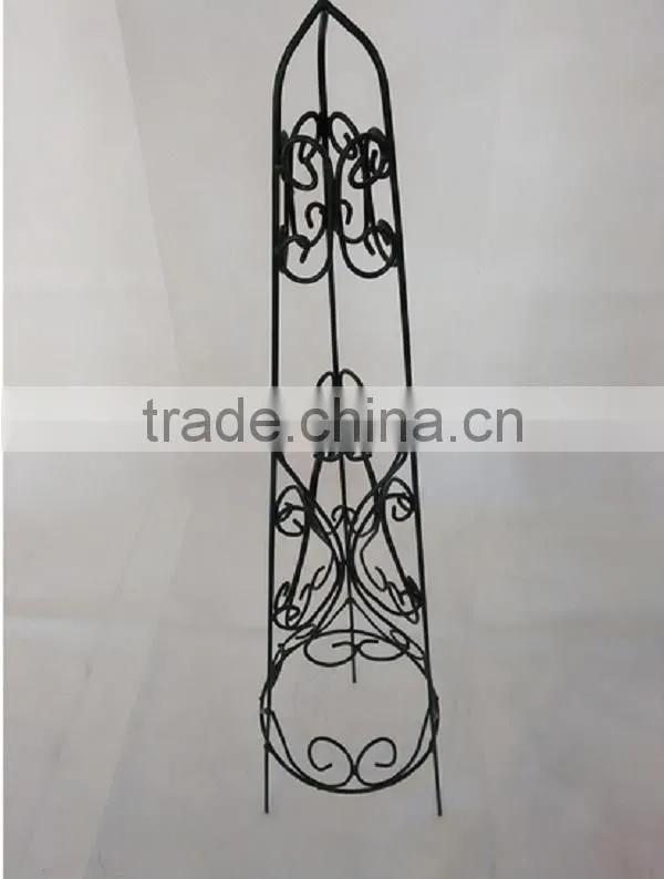 china metal garden flower support