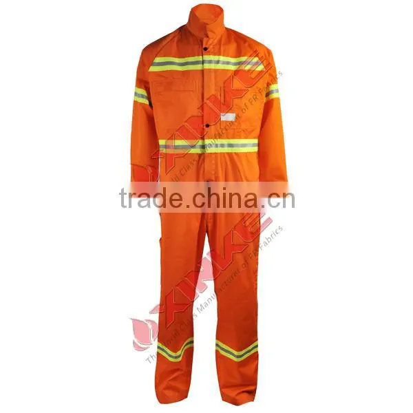 7oz NFPA 2112 cotton nylon FR coverall for welding industry