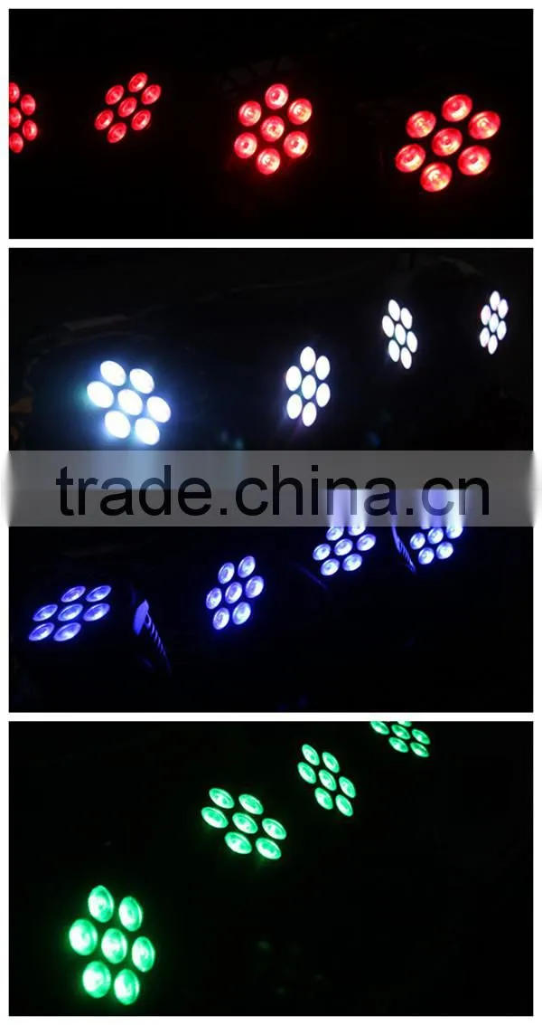 7*8w RGBW 4in1 LED Wash Light Mini Moving Head Light DMX512 Stage Light