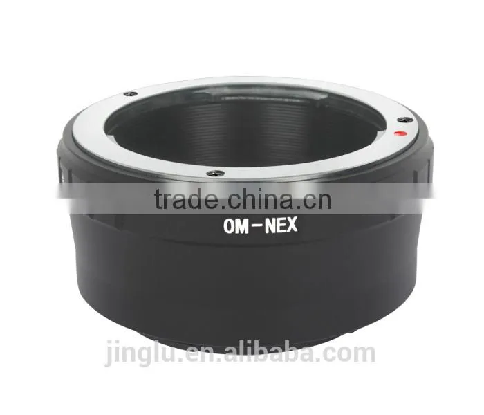 for Olympus OM lens to S ony NEX-3 NEX-5 E lens adapter ring with foot