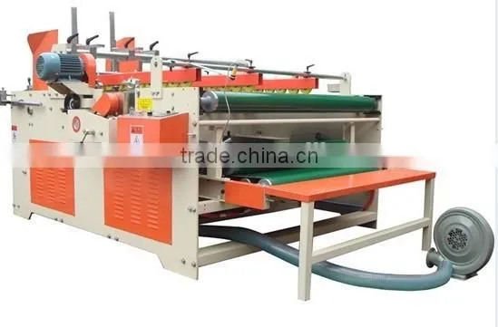 carton machinery semi auto folder gluer (Combined pressure Model)