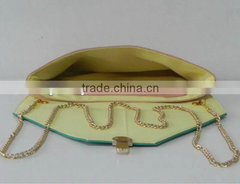 New Ladies PU Leather Clutch Envelope Bag