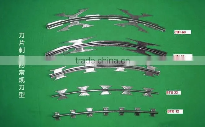 Concertina Razor Wire/Concertina Wire/Blade Barbed Wire