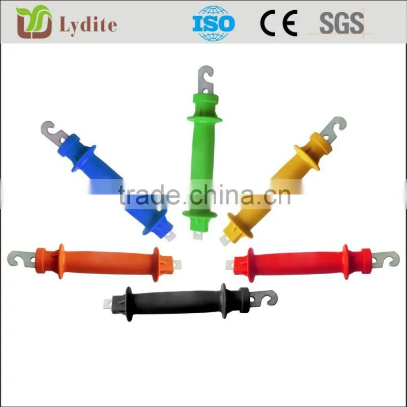 Lydite brand- high quality electric fence gate handle/plastic/spring gate handle